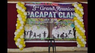 3rd Grand Reunion Pacapat Clan 2023