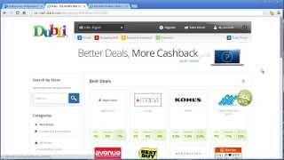 How Do I get for my free cashback account with Dubli