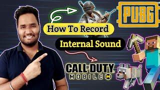 How To Record Pubg Mobile And Teammate Voice | Pubg Mobile Kaise Record Karen | Technical Akki