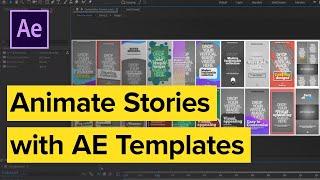 How to Animate Your Instagram Stories with After Effects Templates