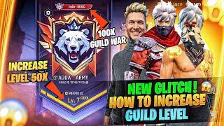 How To Increase Guild Level Fast  | How To Level Up Guild In Free Fire | Guild Level Up Free Fire