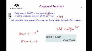 Compound Interest - Corbettmaths