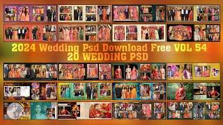 2024 Wedding Psd Download Free VOL 54