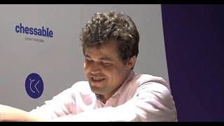 Magnus Carlsen's moment of relief after beating Esipenko | FIDE World Cup 2021