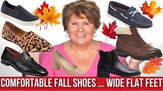 The Most Comfortable Shoes for Fat, Flat, Wide Feet | Women Over 50