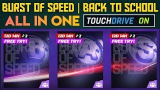 Asphalt UNITE - BURST OF SPEED | BACK TO SCHOOL 1, 2 & 3 | ALL IN ONE Touchdrive Guide