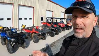 How to Choose the Right ATV or Side By Side for your farm, business or large property!