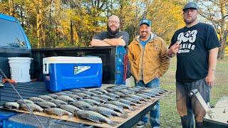 CREEK CRAPPIE FISHING 2025‼️LETHAL DOUBLE JIG RIG FOR CREEK CRAPPIE!!