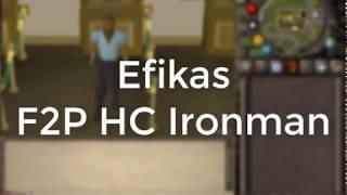 OSRS - F2P Only HC Ironman Bank Vid # 1