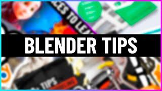 The BEST Places to Find Blender Tips!