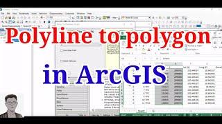 How to Convert polyline to polygon In ArcGIS