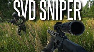 ELIMINATING PLAYERS WITH THE DRAGUNOV SNIPER - Escape From Tarkov SVD-S Gameplay
