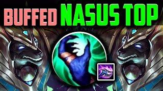 BUFFED NASUS FEELS GOOOOOD... (Best Build/Runes) Nasus Gameplay Guide Season 14 - League of Legends