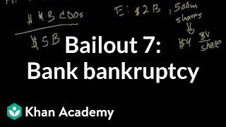 Bailout 7: Bank goes into bankruptcy