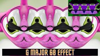 G MAJOR 68 EFFECT Gummy bear Klasky Csupo Pinkfong SpongeBob Cocomelon Peppa Pig Minions