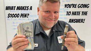 What makes a $1000 pen? You’re going to hate the answer!