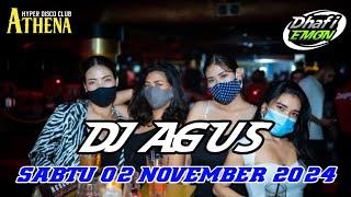 DJ AGUS TERBARU SABTU 02 NOVEMBER 2024 FULL BASS || ATHENA BANJARMASIN