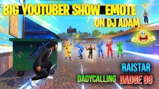 2 RED CRIMINAL, BUNNY BUNDLE, AJJU BHAI SHOW EMOTE ON DJ ADAM  क्या ADAM की कोई औकात नही है | 