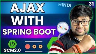 Showing Contact using AJAX and Spring Boot | SCM Project in Hindi