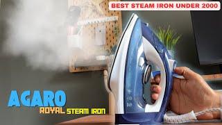 Best Steam Iron in India under 2000  || Agaro Royal Steam Iron #everydayexpert