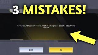 3 Mistakes That Will Get You Banned in CODM!