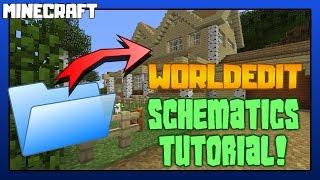 MINECRAFT | Worldedit Schematics Tutorial