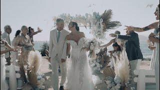 Spectacular Experimental Beach Ibiza Wedding by mashafilms.com, an Ibiza based wedding videographer.