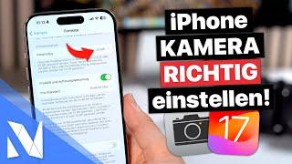 PERFEKTE iPhone Kamera-Einstellungen (+ Action Button & 100x Zoom) mit iOS 17! | Nils-Hendrik Welk