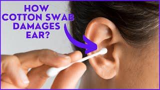 Cotton Swab आपको बहरा कर सकता है, जानिये कैसे? (3D Animation) #shorts