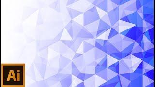 Irregular Polygonal Background in Adobe Illustrator