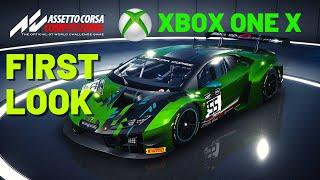 Assetto Corsa Competizione Xbox One X Gameplay first look