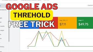 How to Get Google ads threshold in Free   Unlimited Virtual Card for google ads