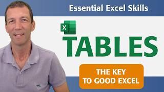 Excel Tables - Tutorial  ( Excel's 2nd best feature )