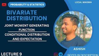 Conditional Probability Distribution and Expectation l Joint MGF l BSC l PROBABILITY AND STATISTICS