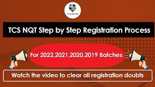 TCS NQT Step By Step Registration Process!