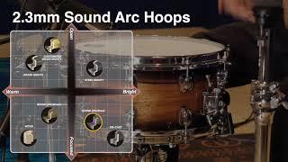 TAMA Snare Drum Hoop Comparison