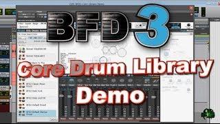 BFD3 Core Drum Library - Demo