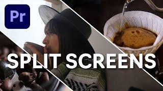 How to create split screens in Premiere Pro (Simple and advanced)