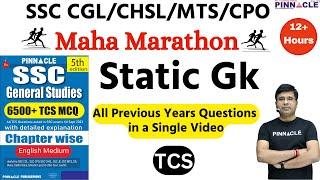 Maha Marathon || Pinnacle SSC GS 6500 5th Edition Book & Video Course || Full Static GK