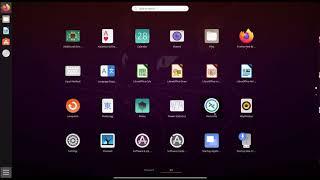 Ubuntu 20.04 Visual Walk through of Preinstalled Applications