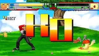 NICK54222 MUGEN: Rock Howard (me) VS Combusken