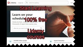 How to learn on Udemy Free courses  | Learn and enjoy | #cs-know-how