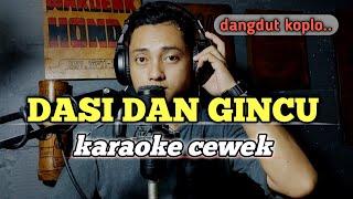 Dasi dan gincu - karaoke tanpa vokal cewek dangdut koplo