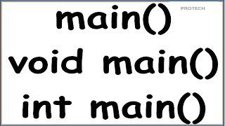 MAIN  FUNCTION  IN C (HINDI) | void main() vs int main()