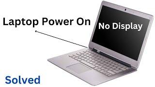 Lenovo Laptop Power On But No Display || Lenovo ThinkPad No Display #A2solution