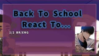 Back To School React To Jihyum as Cain from Dear Door  1/2  Br/Eng