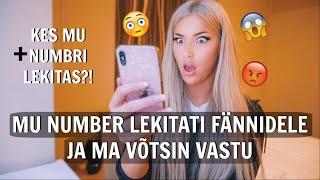 MU NUMBER LEKITATI FÄNNIDELE JA MA VÕTSIN VASTU + uurime välja, kes seda tegi!