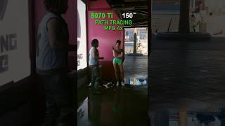 Cyberpunk 2077 4k - RTX OFF vs RTX ULTRA vs PATH TRACING | 5070 Ti #5070ti#pathtracing#cyberpunk2077