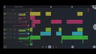 Progressive House Project On FL Studio Mobile(Free FLM)