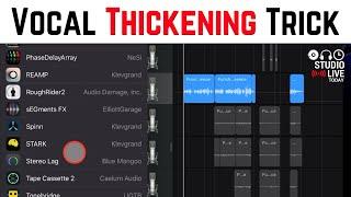 Vocal Thickening Trick in GarageBand iOS (iPad/iPhone)